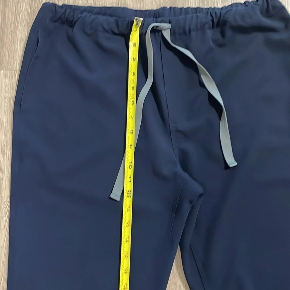 Figs Men’s Scrub Pants Medium Blue Technical Collection Basic Stretch Causal